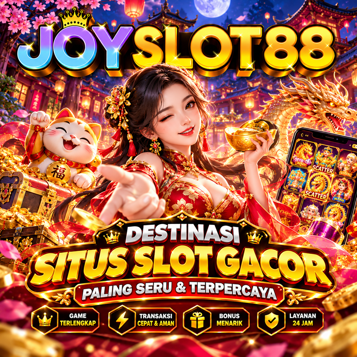 JOYSLOT88: Link Terbaru Situs Slot88 Dengan Variasi Akses Slot Gacor Terpercaya